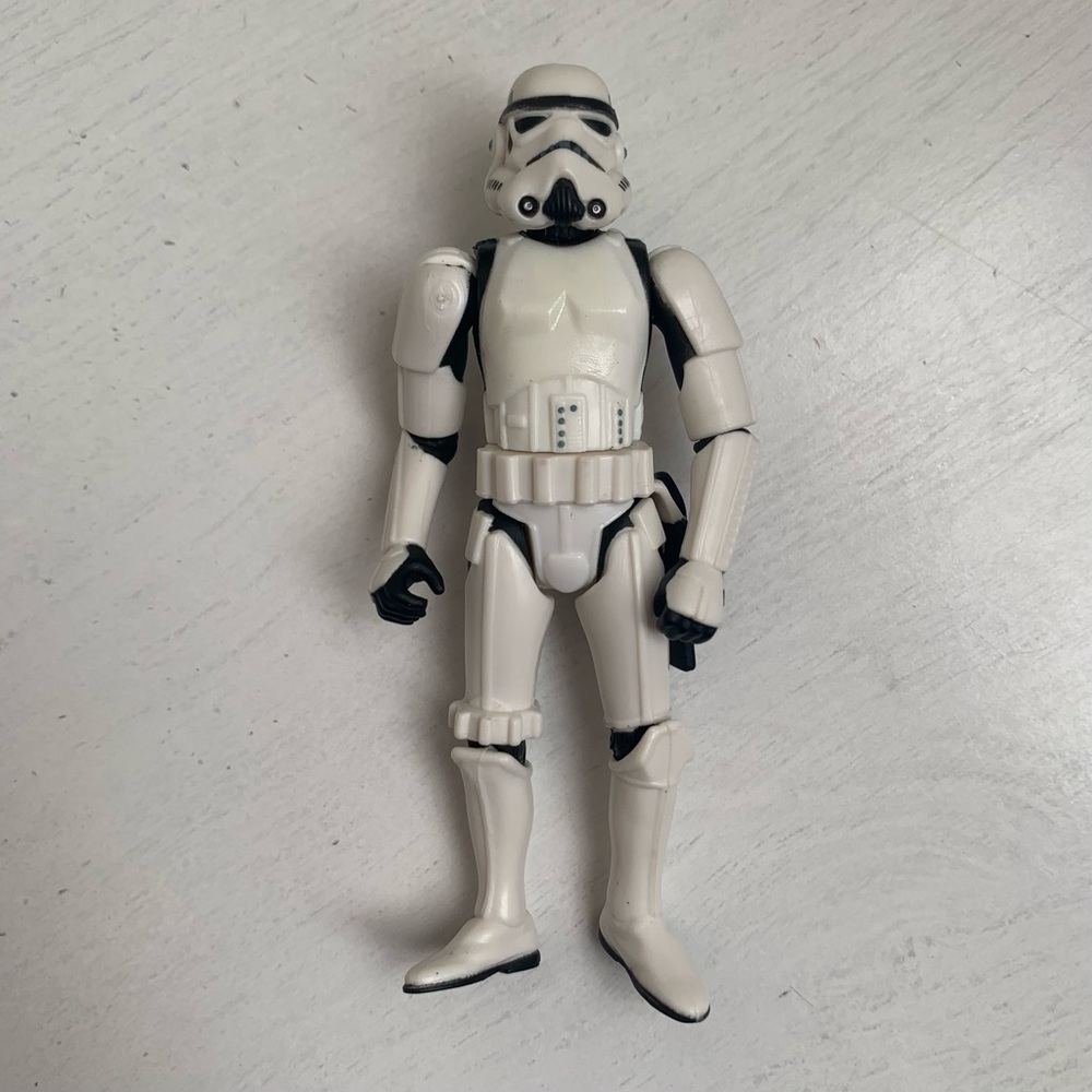 Vintage 1999 Star Wars Stormtrooper 3.75” Action Figure Loose Hasbro